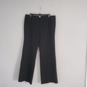 Old Navy Stretch Black Wide Leg Pants Size 12